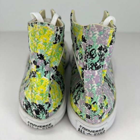 Converse Womens 542558F Multicolor Floral Chuck Taylor All Star Size 8 Sneakers - Picture 5 of 10